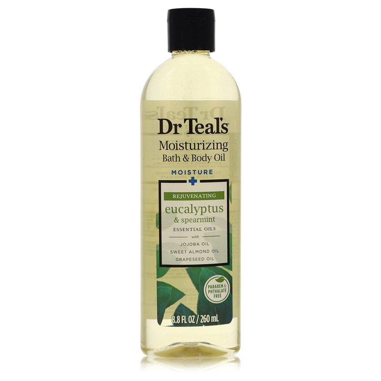 Dr Teal's Bath Additive Eucalyptus Oil by Dr Teal's Pure Epson Salt Body Oil Relax &amp; Relief with Eucalyptus &amp; Spearmint 8.8 oz for Women