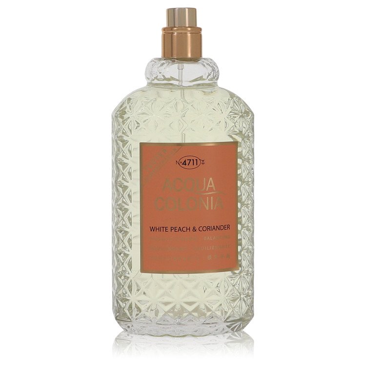 4711 Acqua Colonia White Peach &amp; Coriander by 4711 Eau De Cologne Spray (Unisex Tester) 5.7 oz for Women