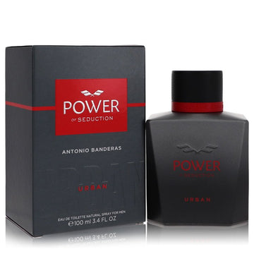 Power Of Seduction Urban by Antonio Banderas Eau De Toilette Spray 3.4 oz for Men