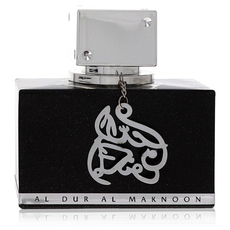 Lattafa Al Dur Al Maknoon Silver by Lattafa Eau De Parfum Spray 3.4 oz for Men