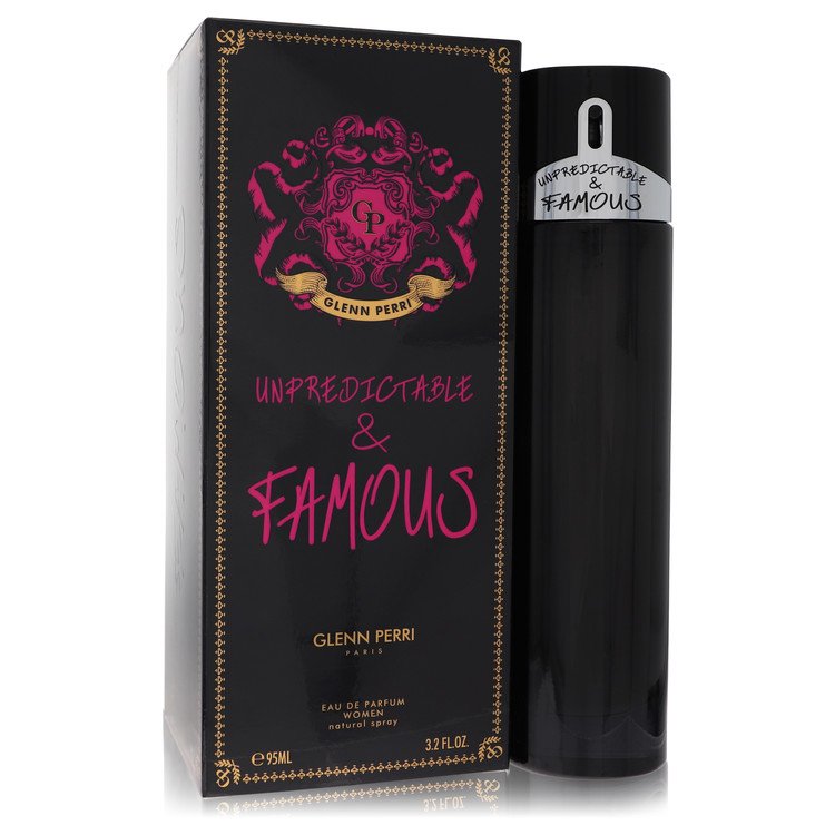 Unpredictable &amp; Famous by Glenn Perri Eau De Parfum Spray 3.2 oz for Women
