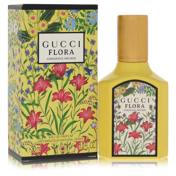 Flora Gorgeous Orchid by Gucci Eau De Parfum Spray 1 oz for Women
