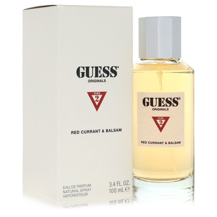 Guess Originals Type 2 Red Currant &amp; Balsam by Guess Eau De Parfum Spray 3.4 oz for Men