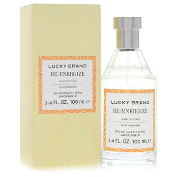 Lucky Brand Re-Energize by Lucky Brand Eau De Toilette Spray 3.4 oz for Men