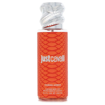 Just Cavalli Daring Amber by Just Cavalli Fragrance Mist 8.4 oz for Women