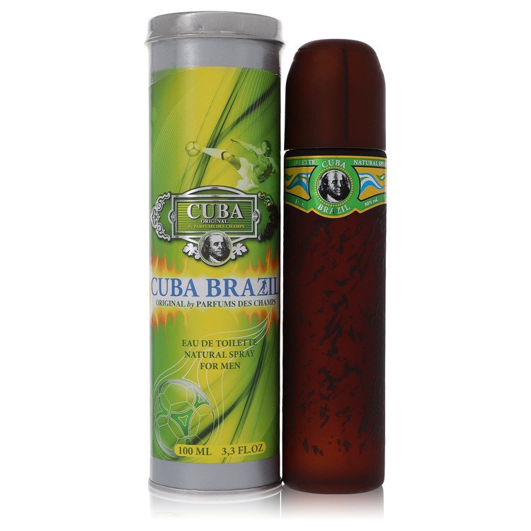 Cuba Brazil by Fragluxe Mini EDT Spray 0.17 oz for Men