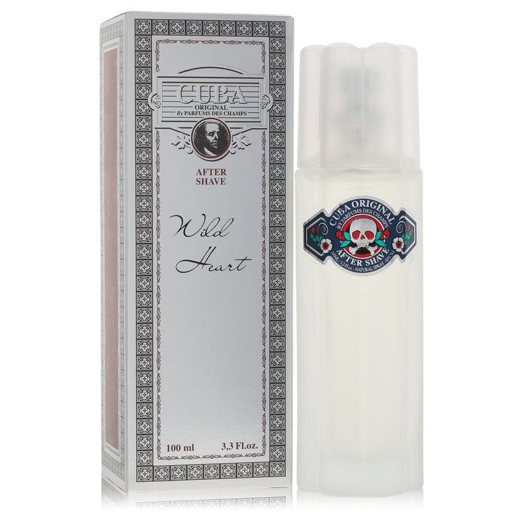 Cuba Wild Heart by Fragluxe After Shave 3.4 oz for Men